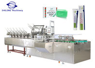 220V / 50Hz Carton Box Packing Machine For Food Toothpaste Mask Gloves